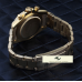 HK1128 ROLEX DAYTONA BAGET TAŞLI GOLD KASA BAYAN SAATİ